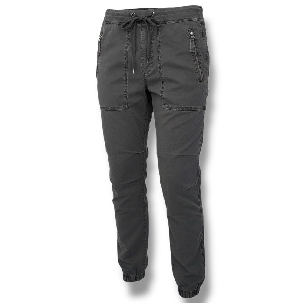 James Perse Cotton Stretch Drawstring Utility Pants Size 0 Minimalist Casual